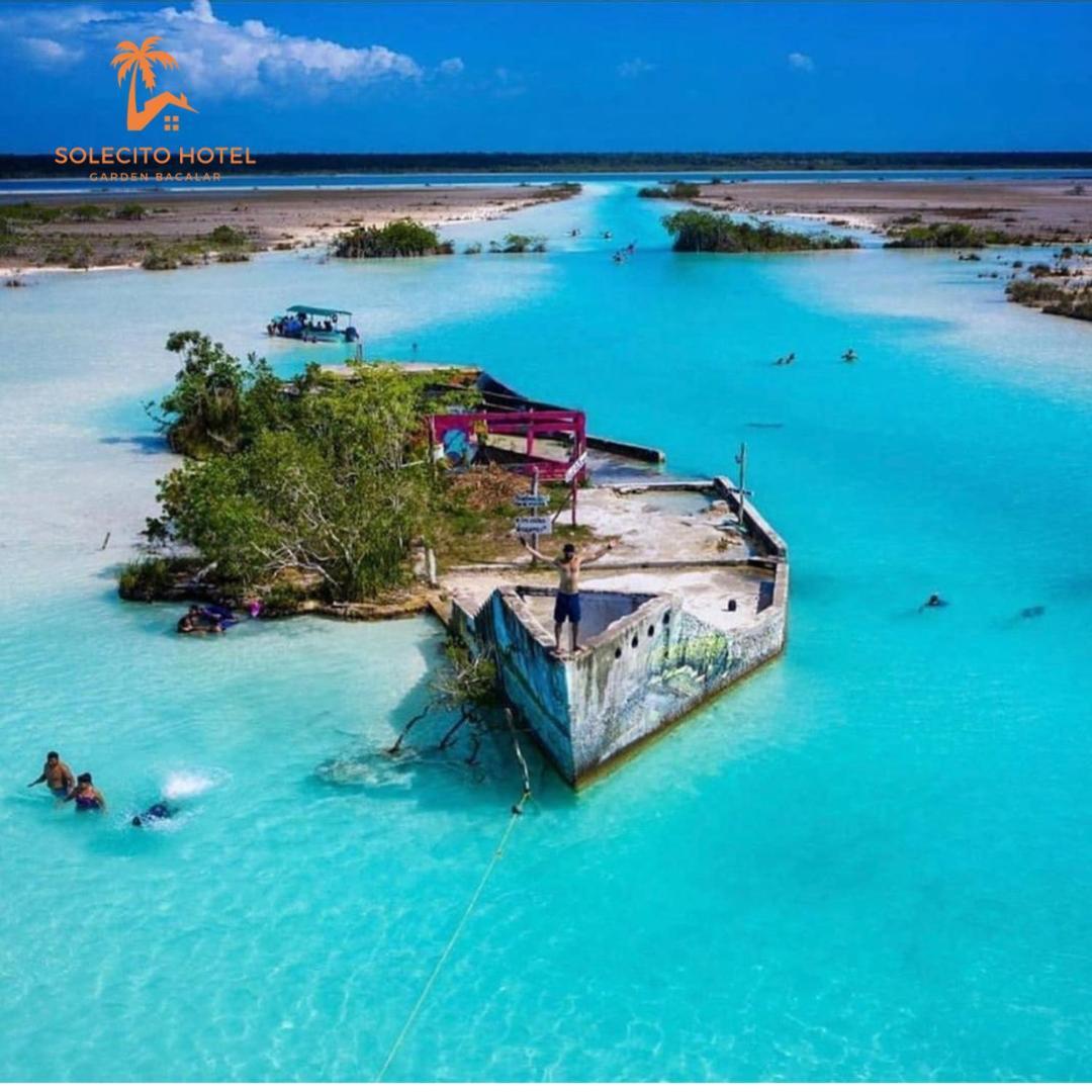 Hotel Apartaments Solecito Bacalar - Free Bikes & Paddle Exterior photo